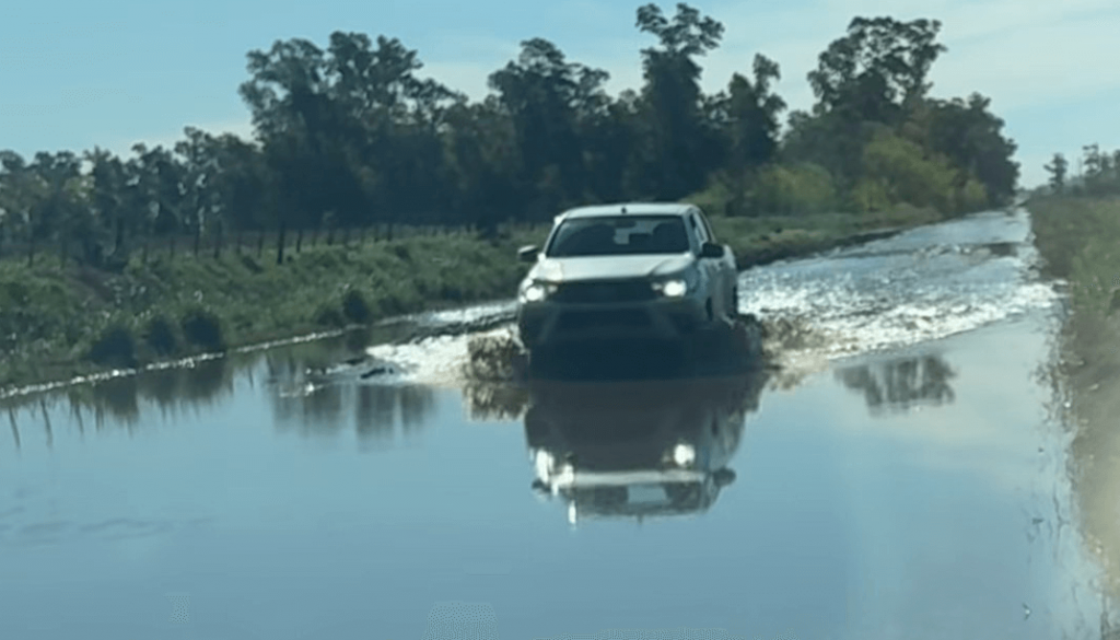 Con el 100% del Partido inundado, Carlos Casares estima una “cosecha fina inexistente”