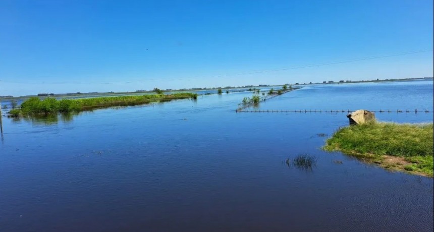 Advierten por una nueva e inminente crecida del arroyo Vallimanca