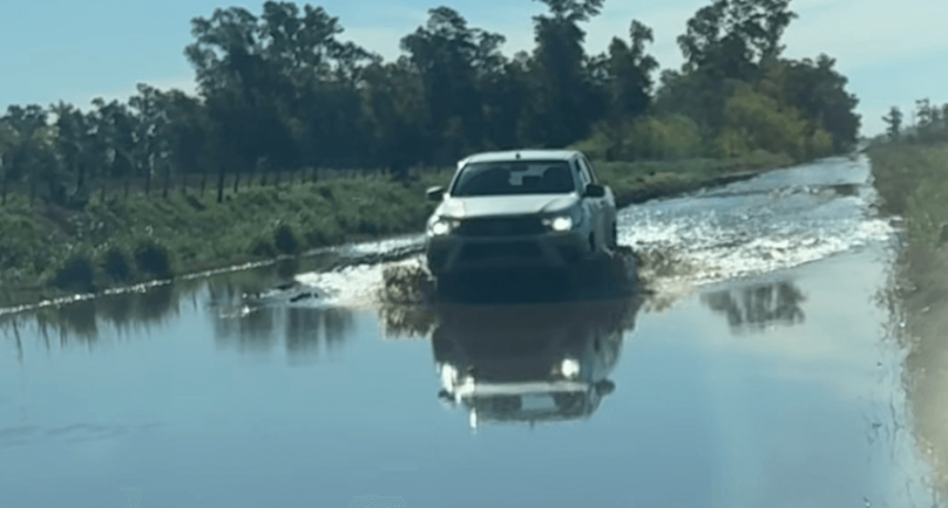 Con el 100% del Partido inundado, Carlos Casares estima una “cosecha fina inexistente”