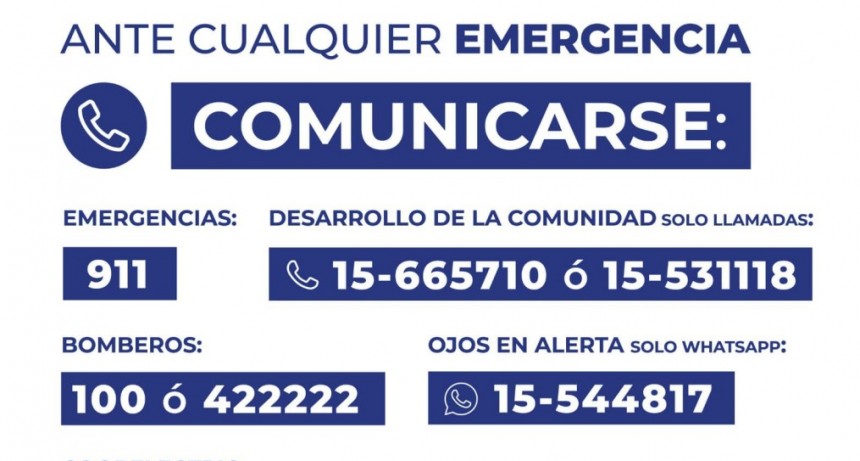 Tras las fuertes tormentas de esta semana, el Municipio de Olavarr&iacute;a intensifica tareas de prevenci&oacute;n y mantiene activo el COE