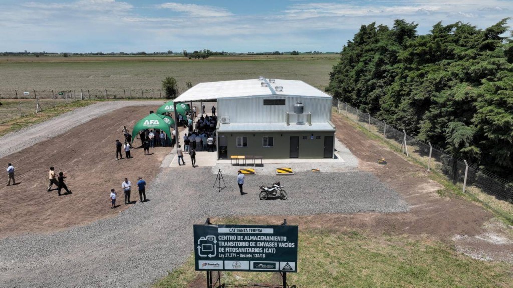 Envases de agroquímicos: Santa Fe ya tiene su primer Centro de Almacenamiento Transitorio