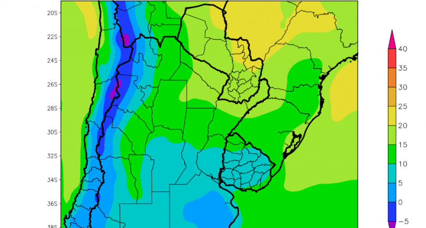 Semana con &lsquo;r&aacute;pida sucesi&oacute;n de fen&oacute;menos atmosf&eacute;ricos&rsquo; (incluye riesgo de heladas)