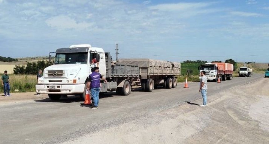 El Municipio contin&uacute;a con los controles de carga en rutas y caminos vecinales