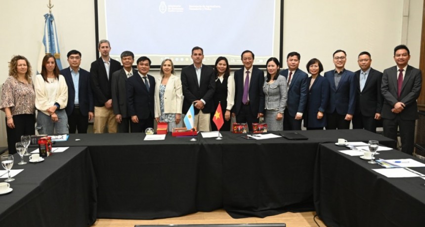 Delegaci&oacute;n vietnamita visit&oacute; Argentina interesada en el modelo biotecnol&oacute;gico nacional